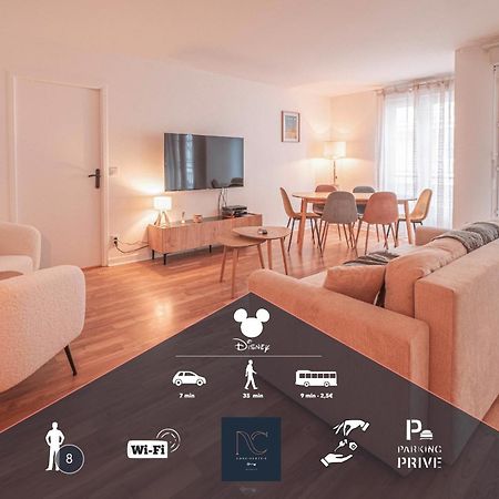 *Disneyland-Paris* 8Pers, Wifi, 2 Parkings Serris Eksteriør billede